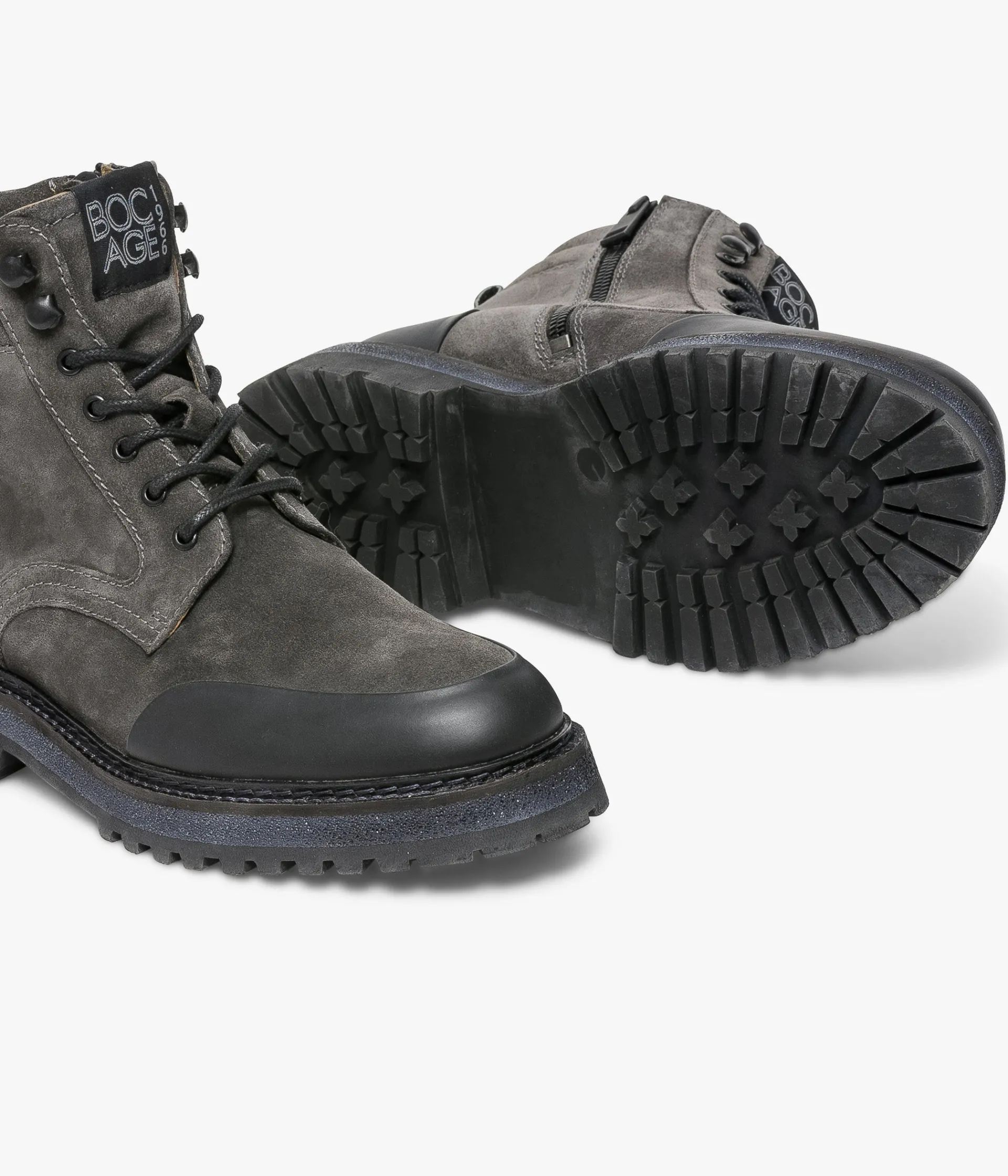 Best BOOTS PATRICK GRIS Homme Boots