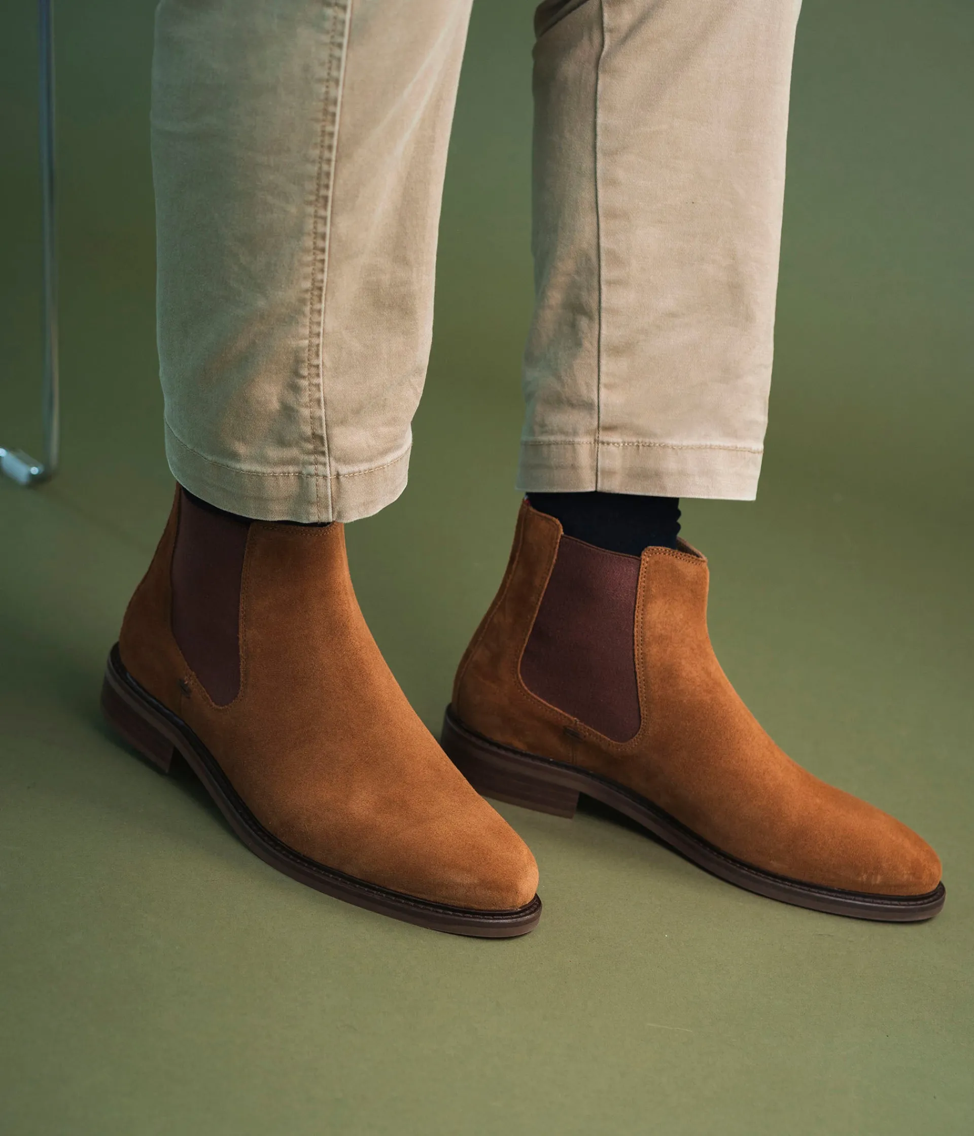 Hot BOOTS QUENTIN COGNAC Homme Chelsea Boots|Boots