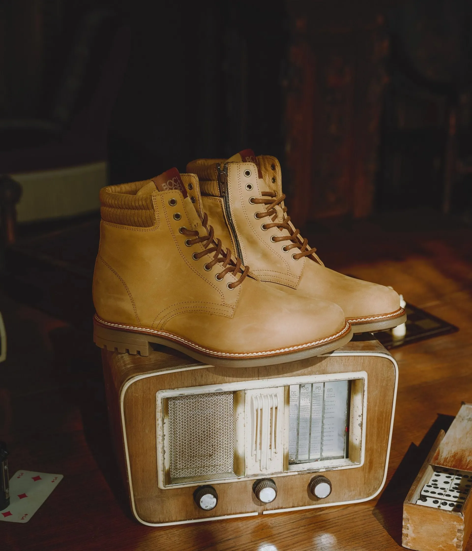 Outlet BOOTS ROLAND MOUTARDE Homme Boots