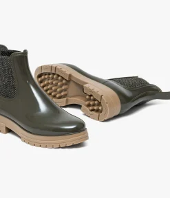 New BOOTS SABINA KAKI Femme Boots & Bottines