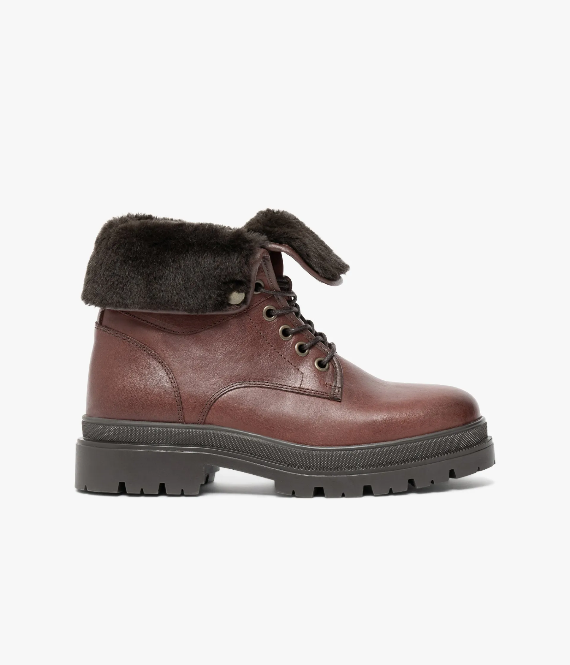 Clearance BOOTS SACHA COGNAC Femme Boots & Bottines