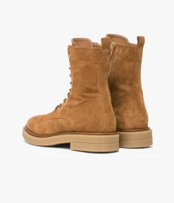 Discount BOOTS SAMARA COGNAC Femme Boots & Bottines