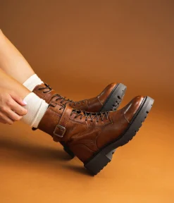 BOOTS SAMMIE COGNAC Femme Boots & Bottines