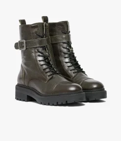 Discount BOOTS SAMMIE KAKI Femme Boots & Bottines