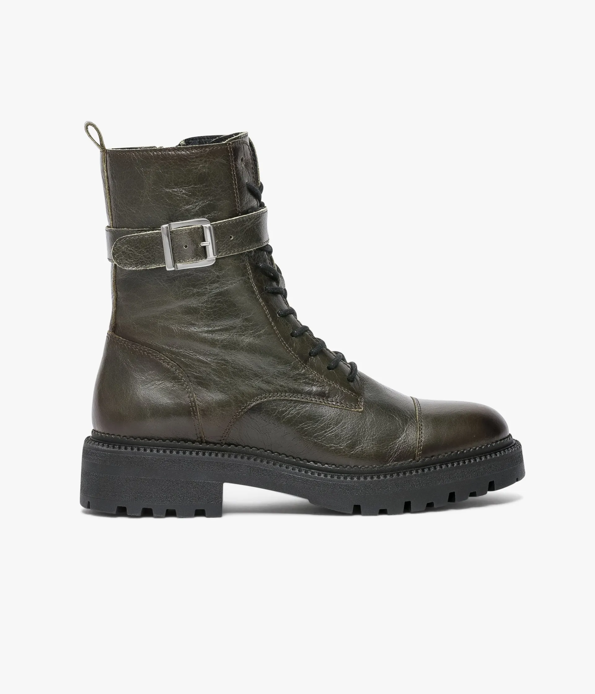 Discount BOOTS SAMMIE KAKI Femme Boots & Bottines