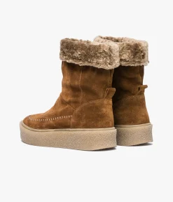 Discount BOOTS SORIANE COGNAC Femme Boots & Bottines