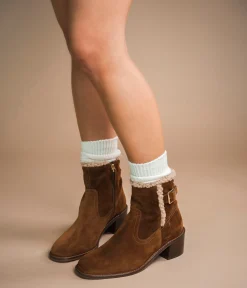 Sale BOOTS TALIA COGNAC Femme Boots & Bottines