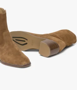 New BOOTS TALMA COGNAC Femme Boots & Bottines