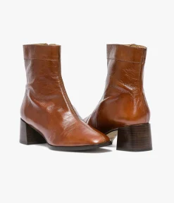 New BOOTS TAMARA COGNAC Femme Boots & Bottines