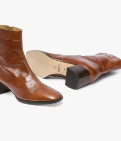 New BOOTS TAMARA COGNAC Femme Boots & Bottines