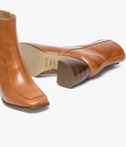 New BOOTS TEA COGNAC Femme Boots & Bottines