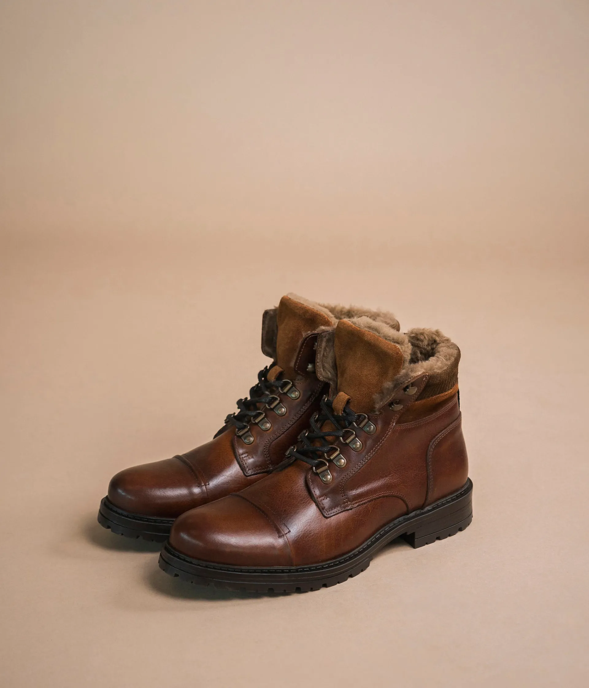 Sale BOOTS TIBERE COGNAC Homme Boots