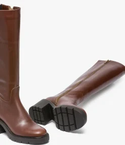 BOTTE FELIX COGNAC Femme Bottes