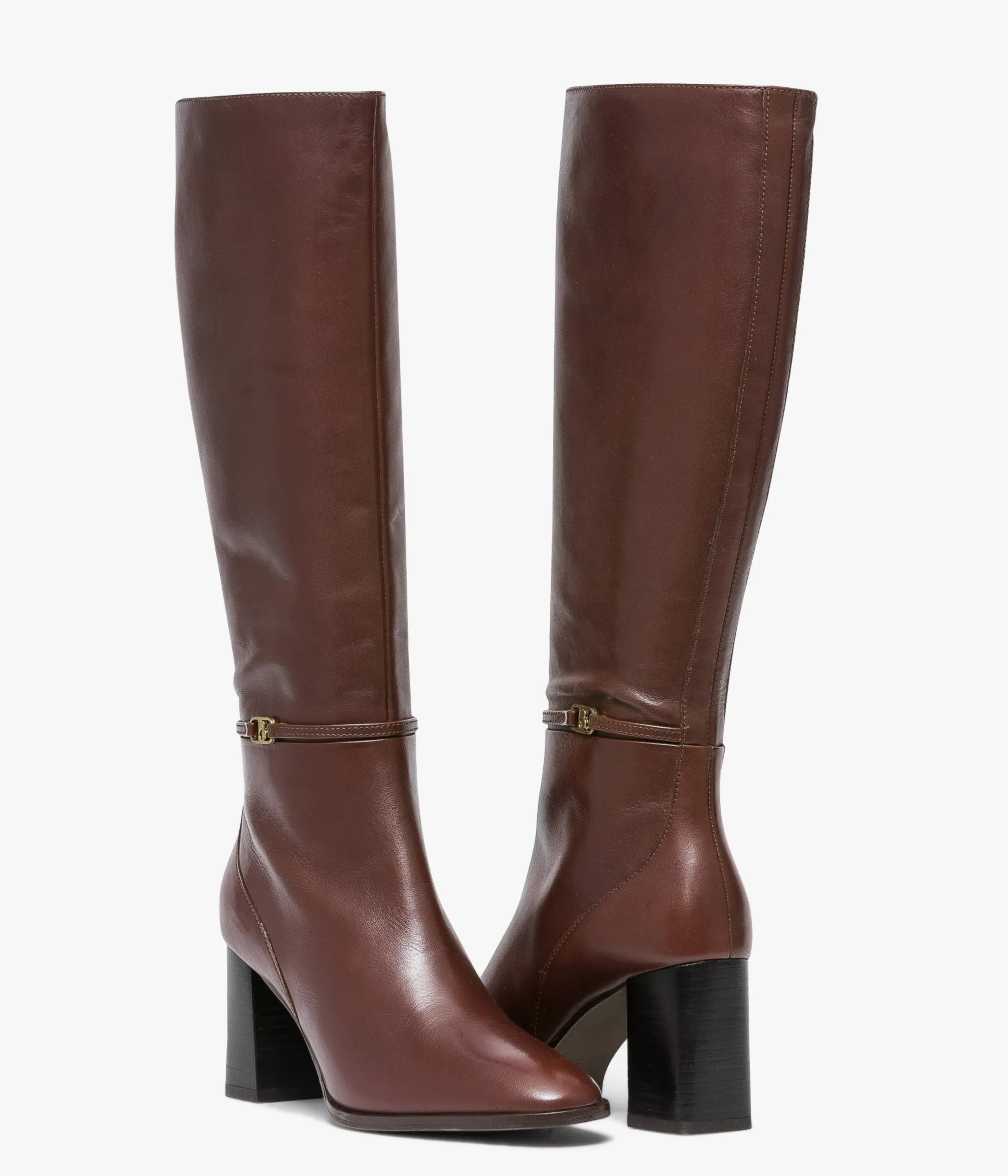 Outlet BOTTE FLORA COGNAC Femme Bottes