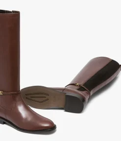 Sale BOTTE OPHELIA COGNAC Femme Bottes