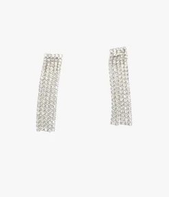 Clearance BOUCLES D'OREILLES BRILLANCE ARGENT Femme Bijoux