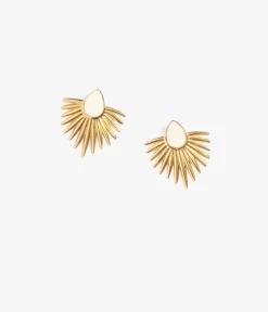Clearance BOUCLES D'OREILLES BRITT BLANC Femme Bijoux