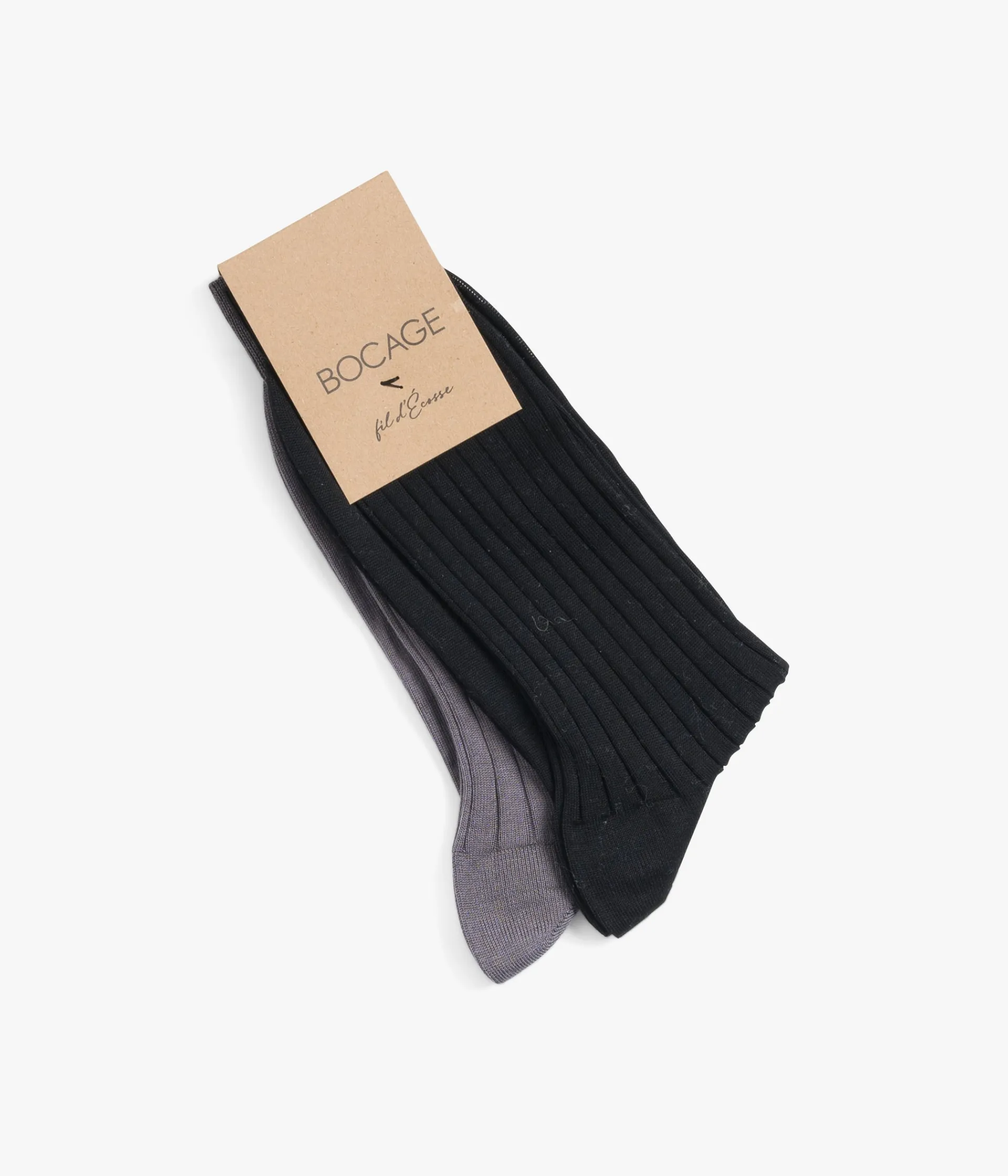 CHAUSSETTES ADELON ET GRIS Homme Chaussettes