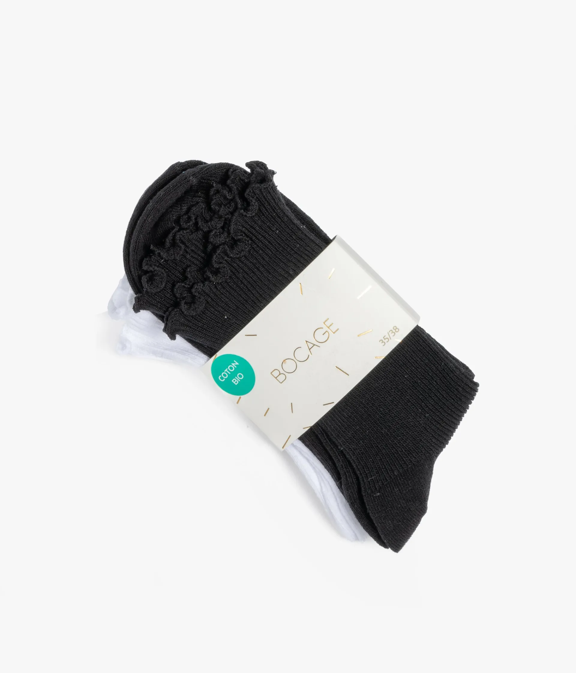 Sale CHAUSSETTES NADINA NOIR ET Femme Chaussettes