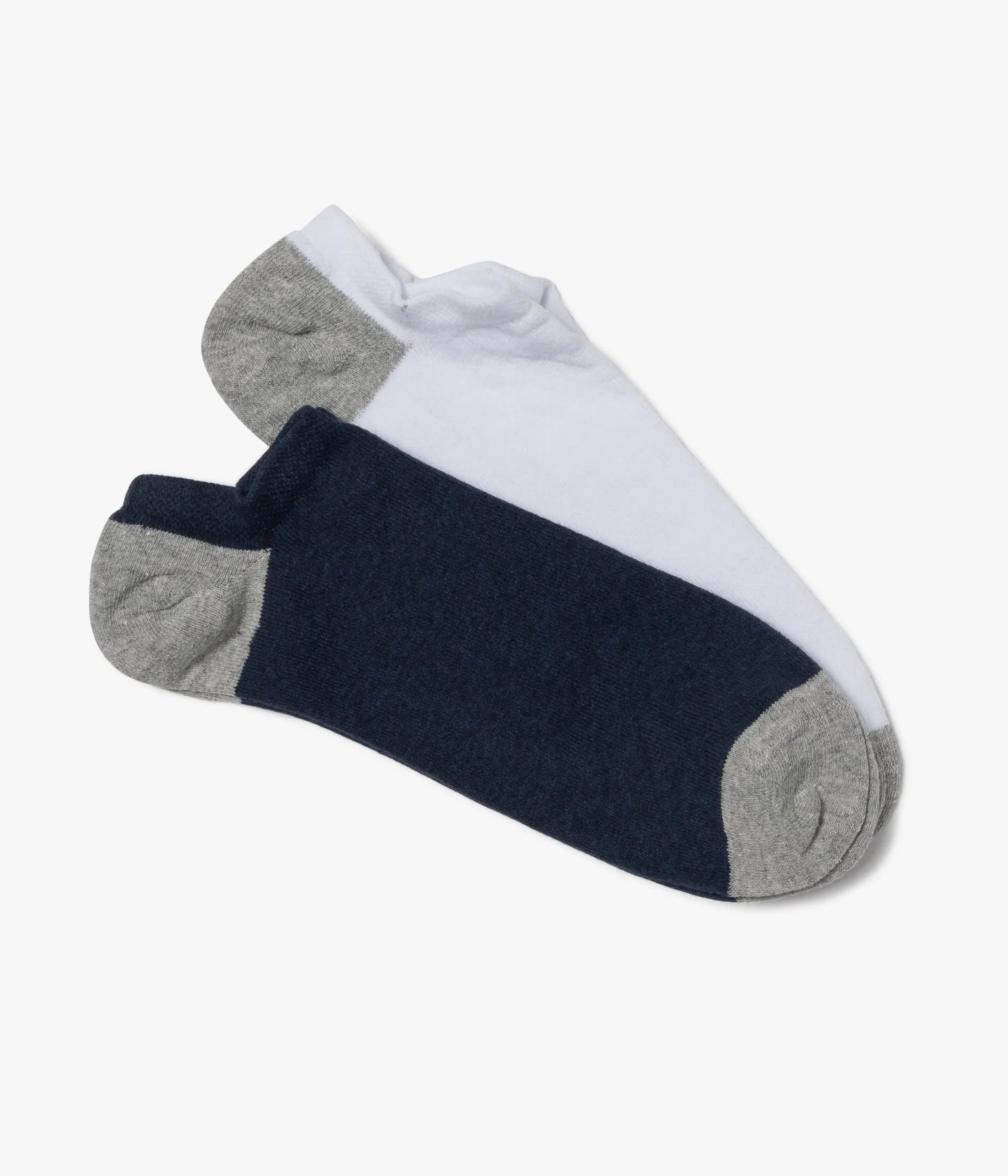 CHAUSSETTES NASHORT MARINE ET BLANC Homme Chaussettes