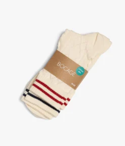 Online CHAUSSETTES NATTY ECRU Femme Chaussettes