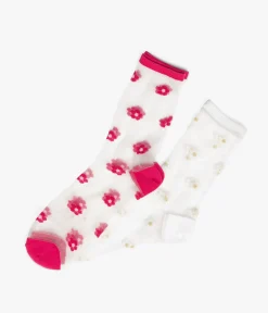Sale CHAUSSETTES NICOLINA ROSE ET Femme Chaussettes