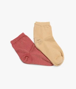 CHAUSSETTES NOA ET BEIGE Femme Chaussettes