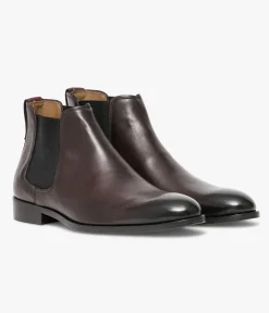 Best CHELSEA BOOTS DORIAN LIE DE VIN Homme Chelsea Boots|Boots