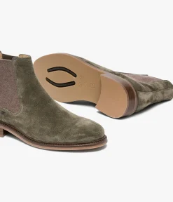 Online CHELSEA BOOTS QUENTIN KAKI Homme Chelsea Boots|Boots