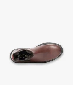 Discount CHELSEA BOOTS SACHEL COGNAC Femme Boots & Bottines