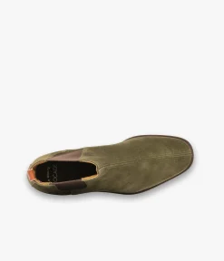 Best CHELSEA BOOTS SANTIA KAKI Femme Boots & Bottines