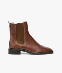 CHELSEA BOOTS SHELBY COGNAC Femme Boots & Bottines