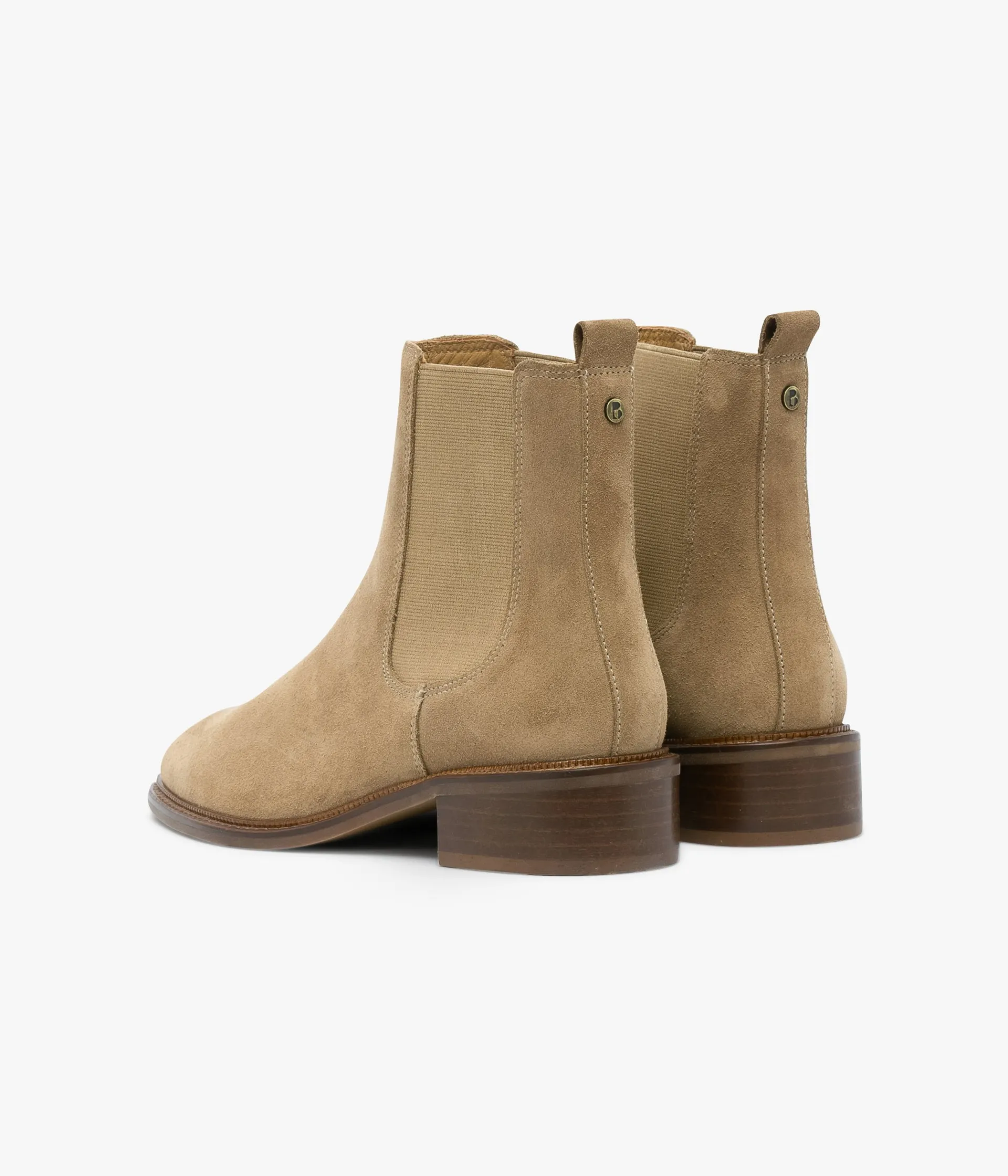 Hot CHELSEA SELIA TAUPE Femme Boots & Bottines
