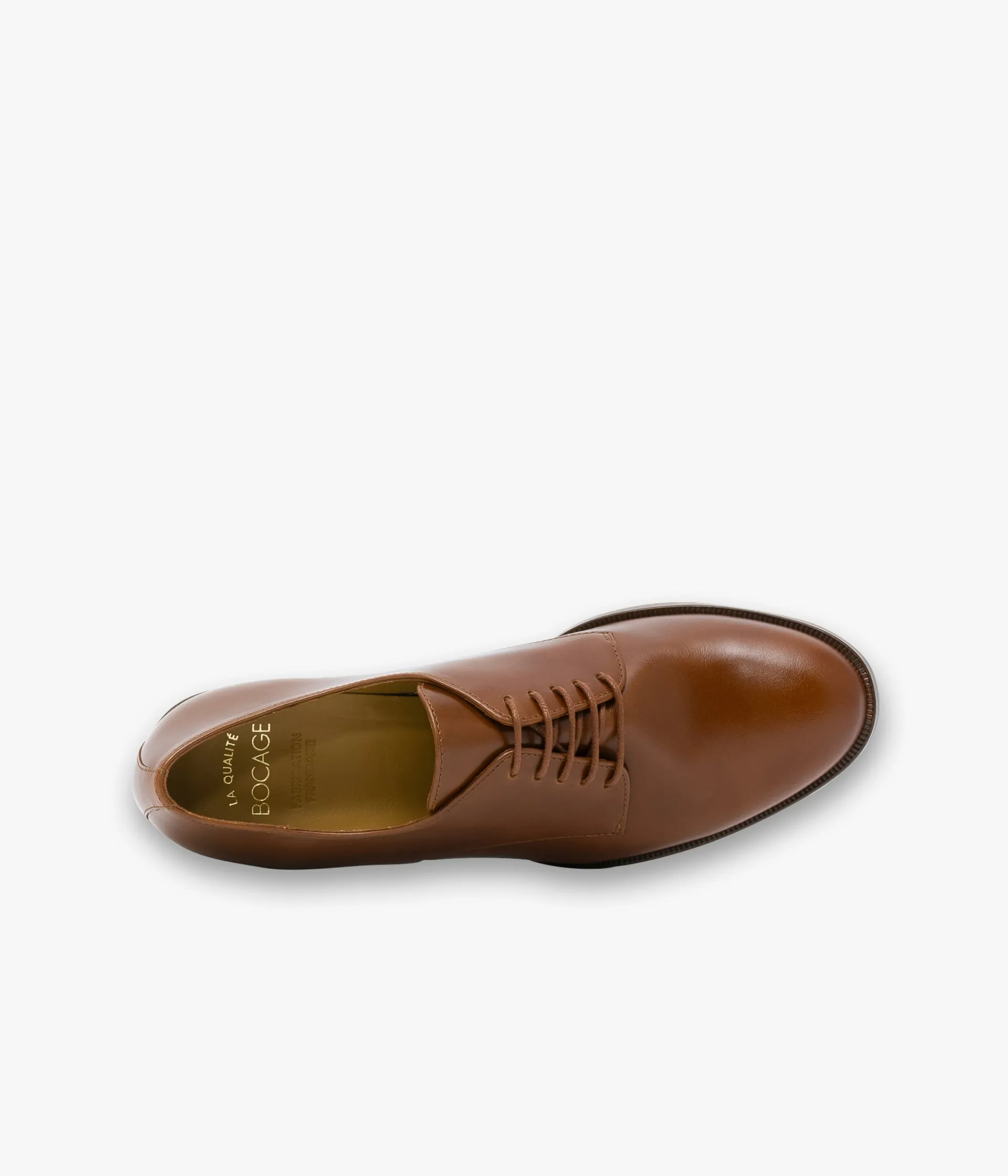 Sale DERBY CAROLINA COGNAC Femme Derbies|Mocassins