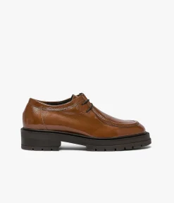 Best DERBY CELINE COGNAC Femme Mocassins|Derbies