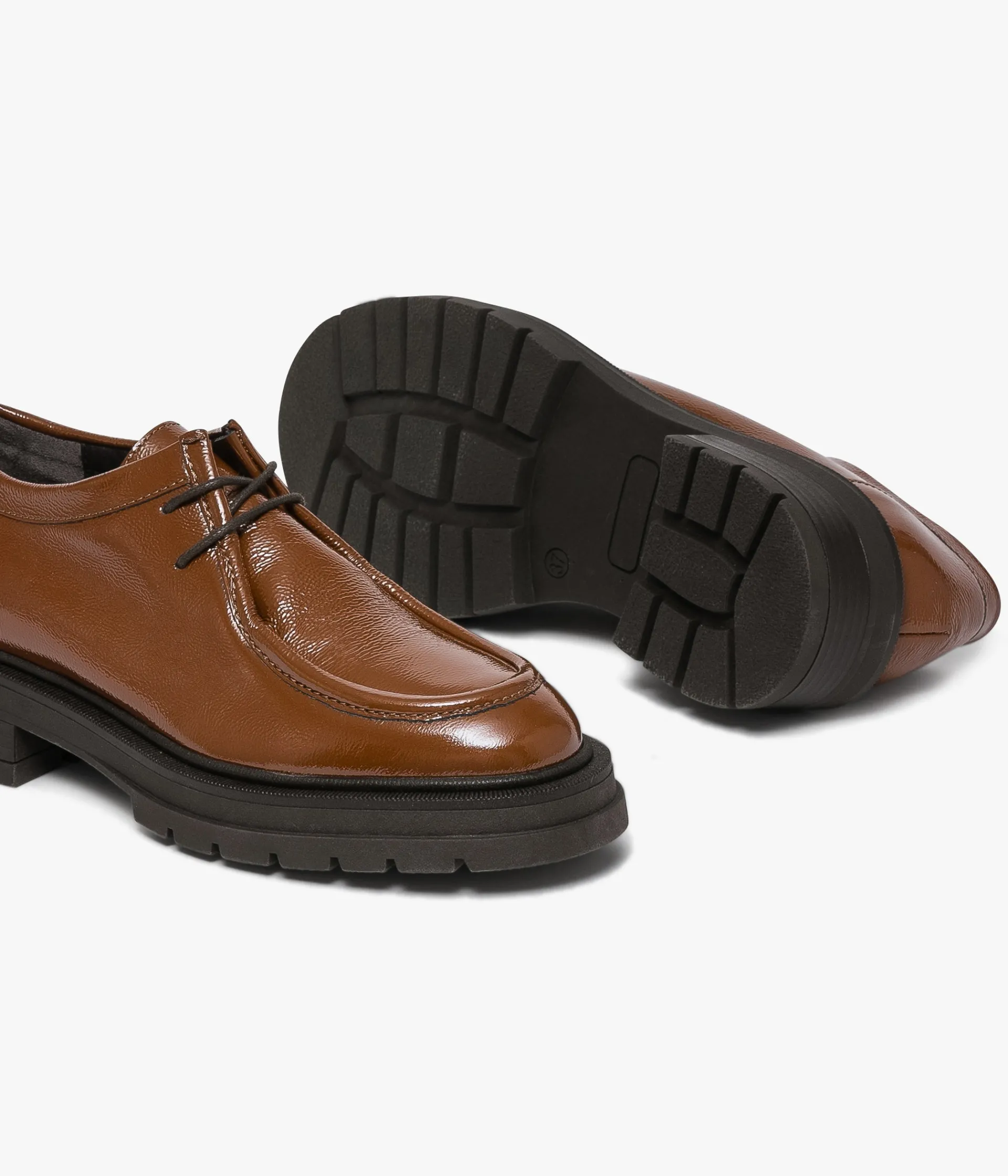 Best DERBY CELINE COGNAC Femme Mocassins|Derbies