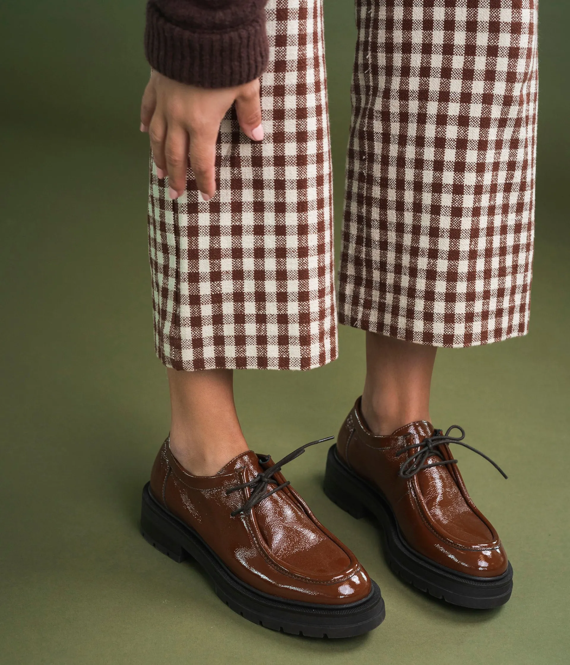 Best DERBY CELINE COGNAC Femme Mocassins|Derbies