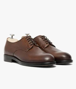 New DERBY FELIX COGNAC Homme Derbies Détente