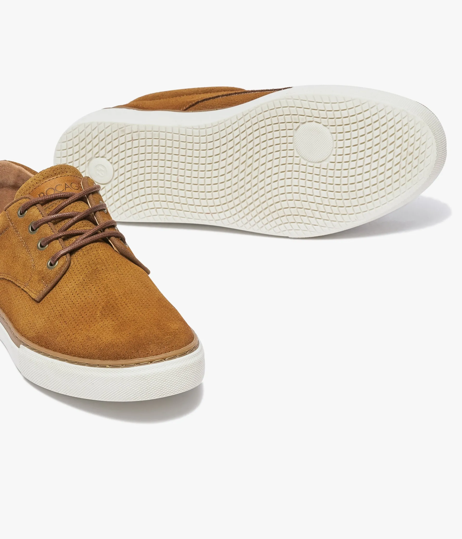 DERBY KADY COGNAC Homme Baskets