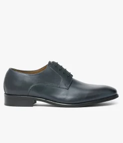 DERBY LEONARDO MARINE Homme Chaussures De Ville