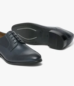 DERBY LEONARDO MARINE Homme Chaussures De Ville