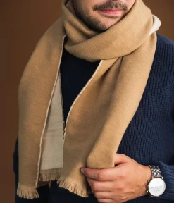 Discount ECHARPE CAMILLE CAMEL Homme Foulards