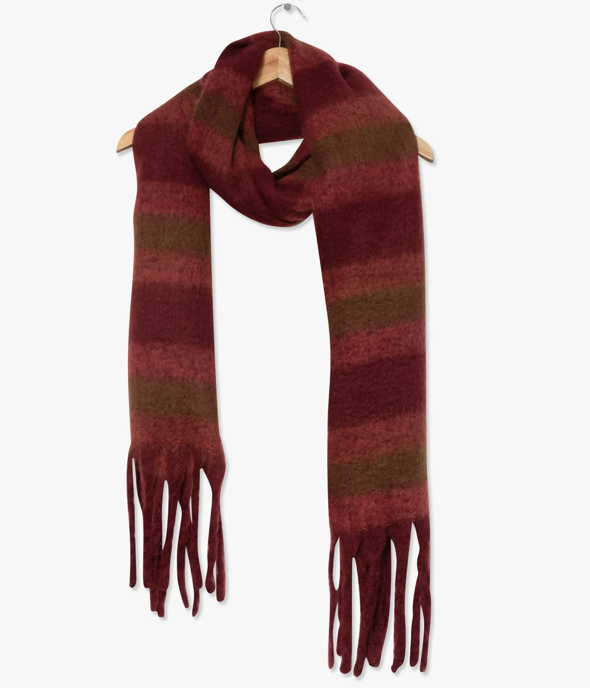 Sale ECHARPE CHERY BORDEAUX Femme Foulards & Écharpes