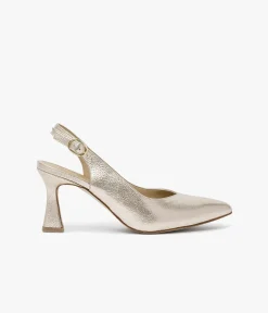 Outlet ESCARPIN DAFFY PLATINE Femme Slingbacks|Escarpins