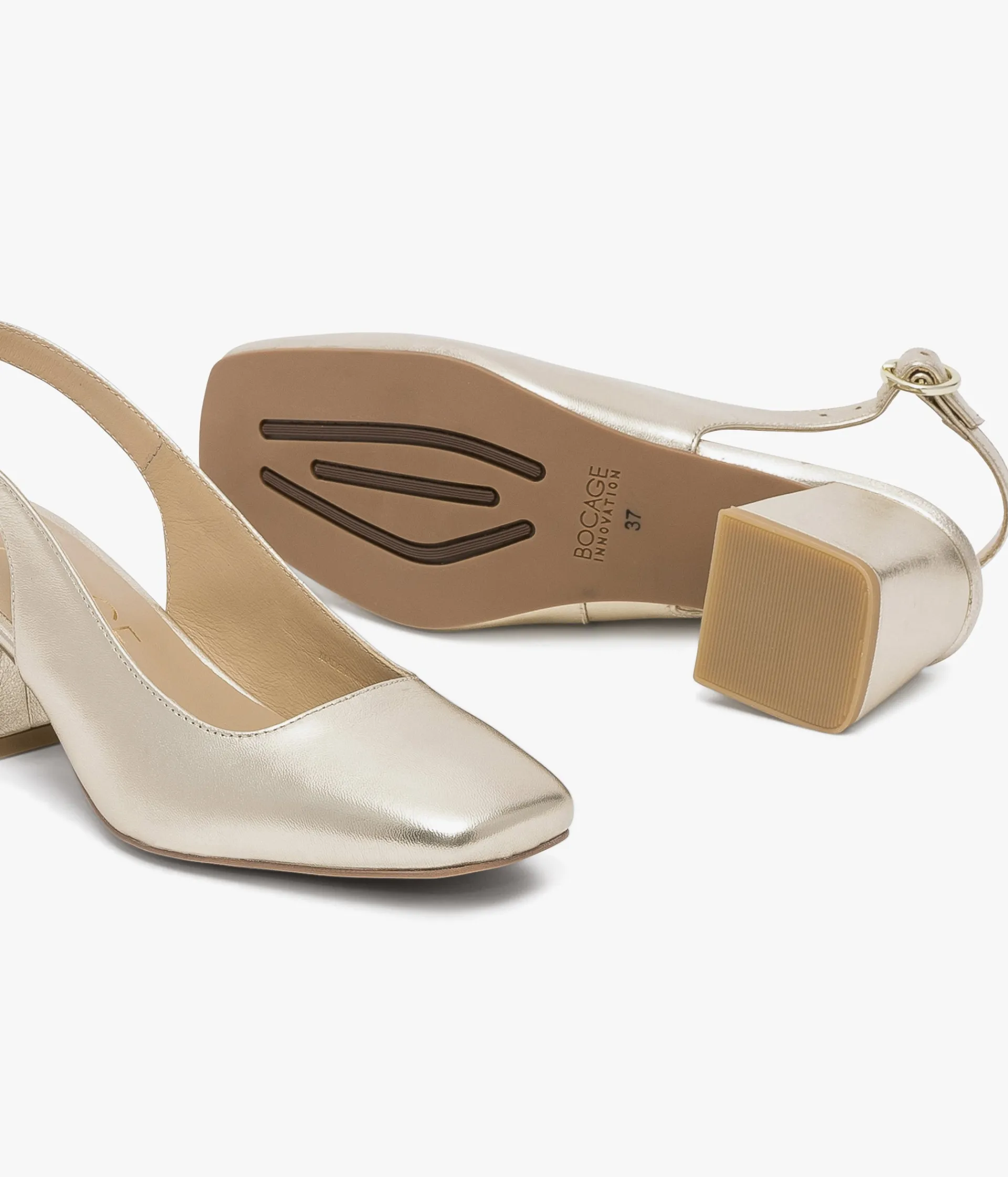 ESCARPIN DIDA PLATINE Femme Escarpins