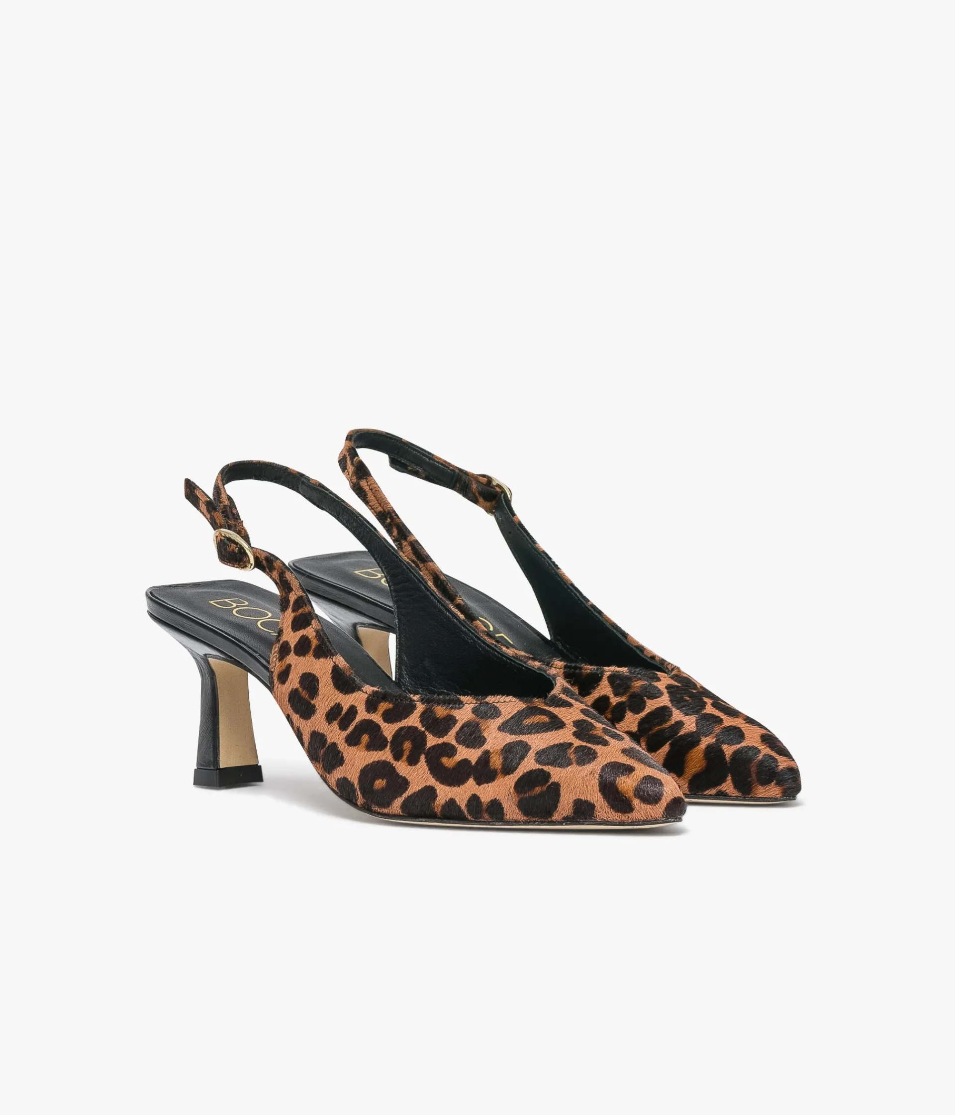 New ESCARPIN DOLLY LEOPARD Femme Slingbacks|Escarpins
