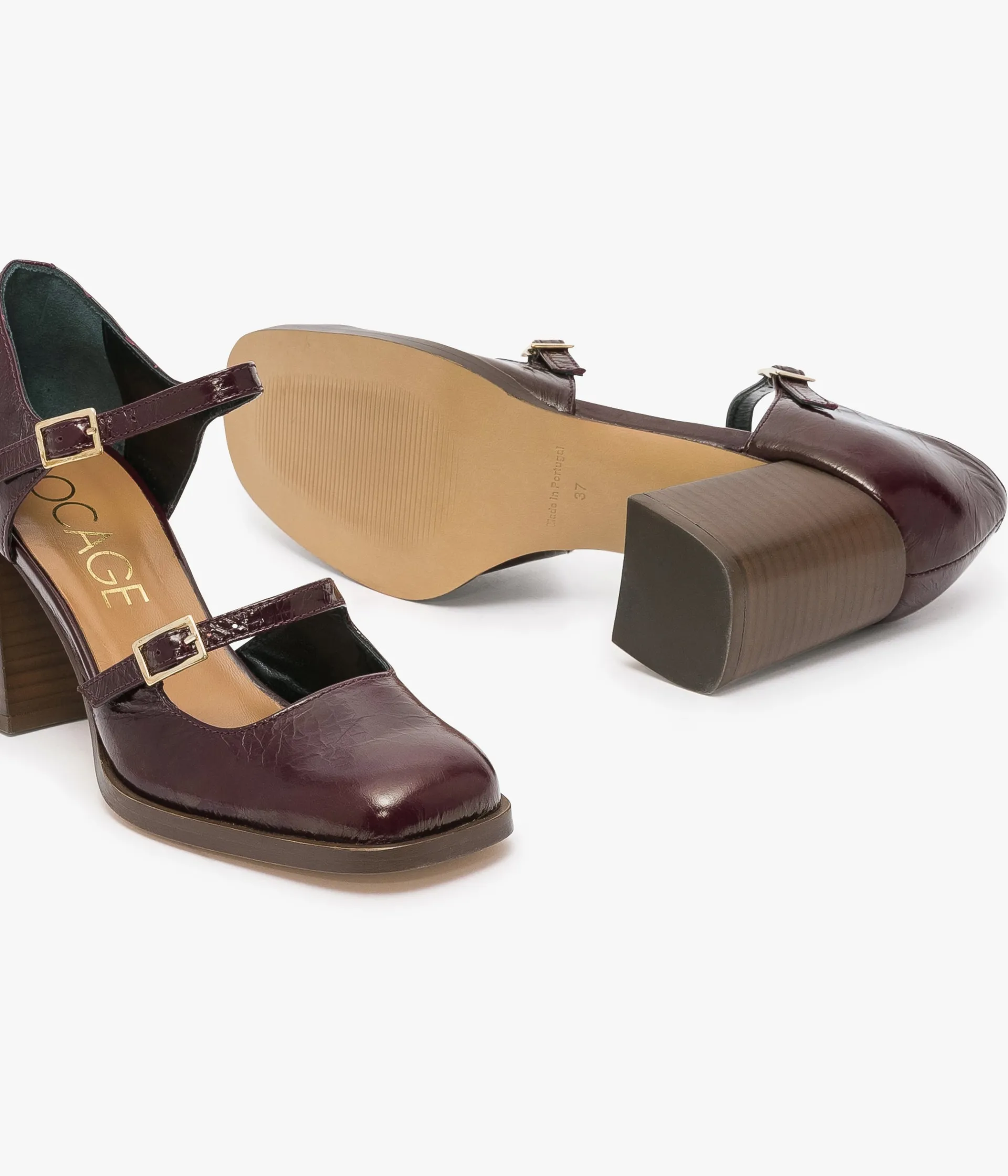 Hot ESCARPIN DUNE ACAJOU Femme Escarpins