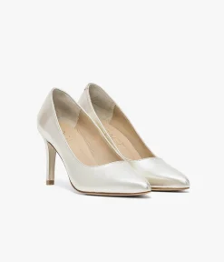 Discount ESCARPIN ILDA PLATINE Femme Escarpins