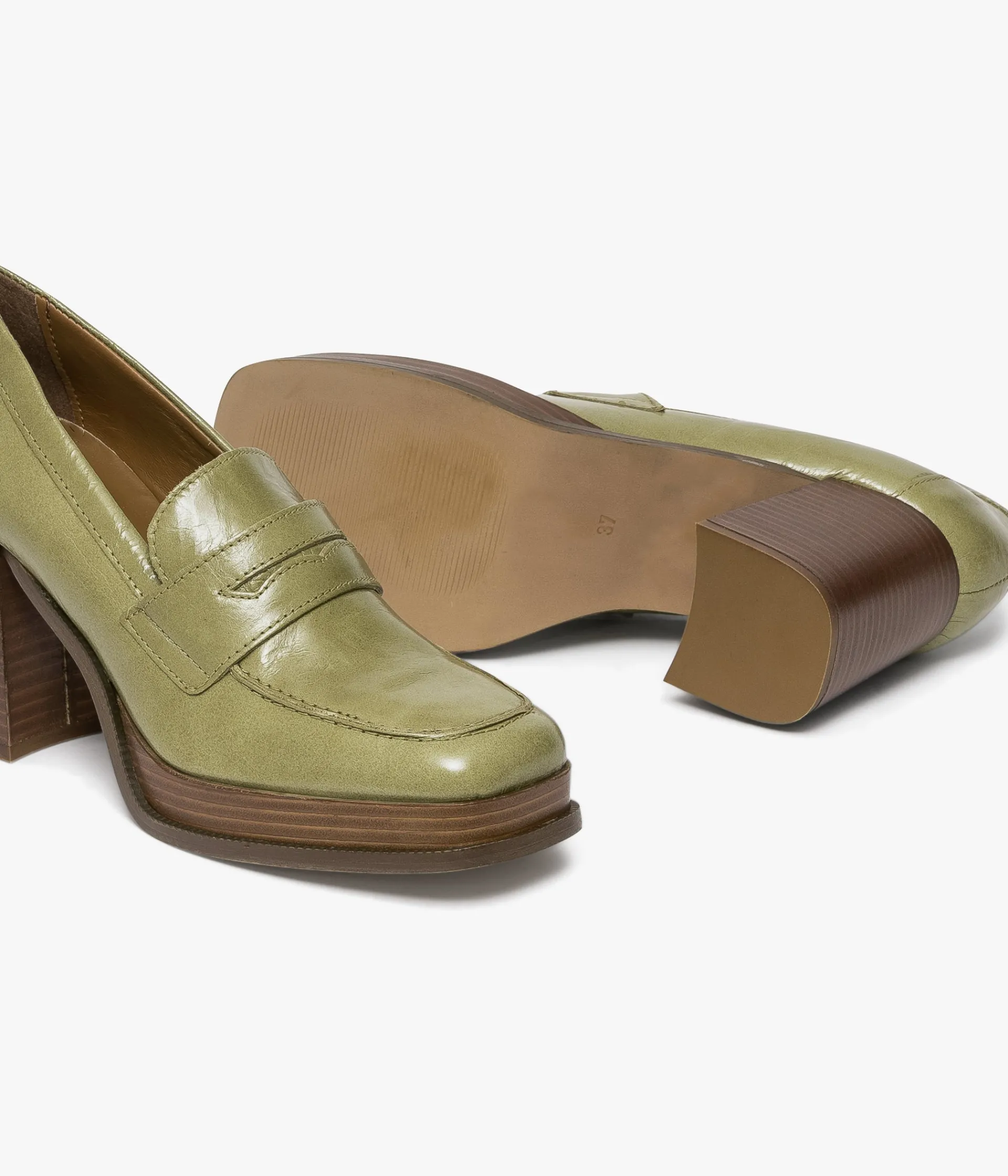 Best ESCARPIN MAHAUT PISTACHE Femme Mocassins|Escarpins