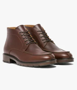 Discount LOW-BOOTS GUILLAUME COGNAC Homme Boots